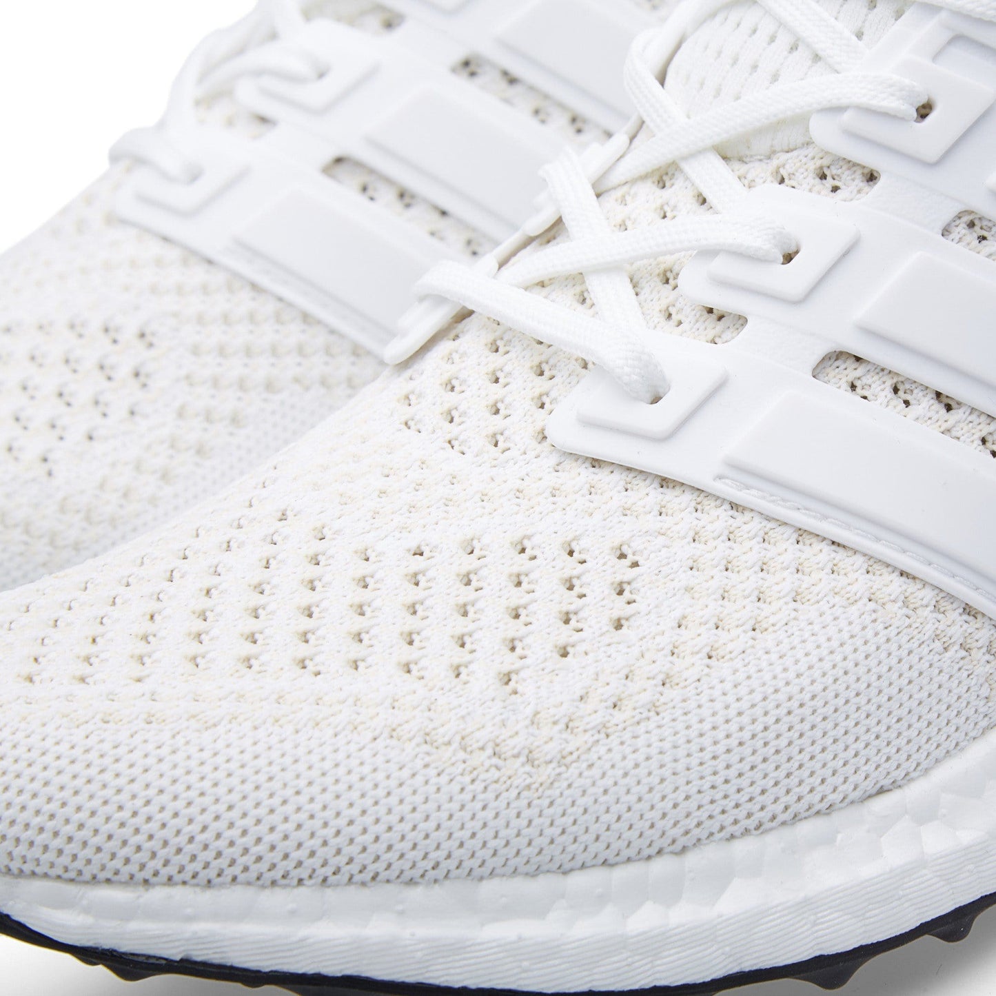 ADIDAS ULTRA BOOST 1.0 W White & Silver Metallic — UK 3.5 | EU 36 | US 4 — Top View