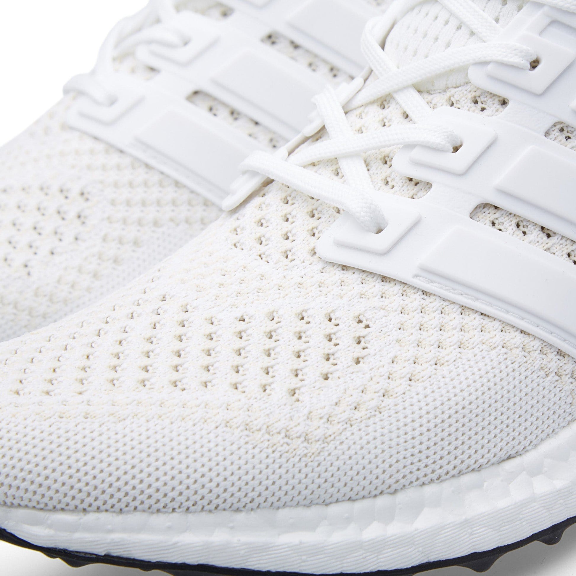 ADIDAS ULTRA BOOST 1.0 W White & Silver Metallic — UK 3.5 | EU 36 | US 4 — Top View