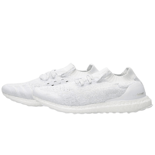 Adidas Ultra Boost Uncaged LTD Ftwr White-Crystal White — UK 3.5 | EU 36 | US 4 — Front View