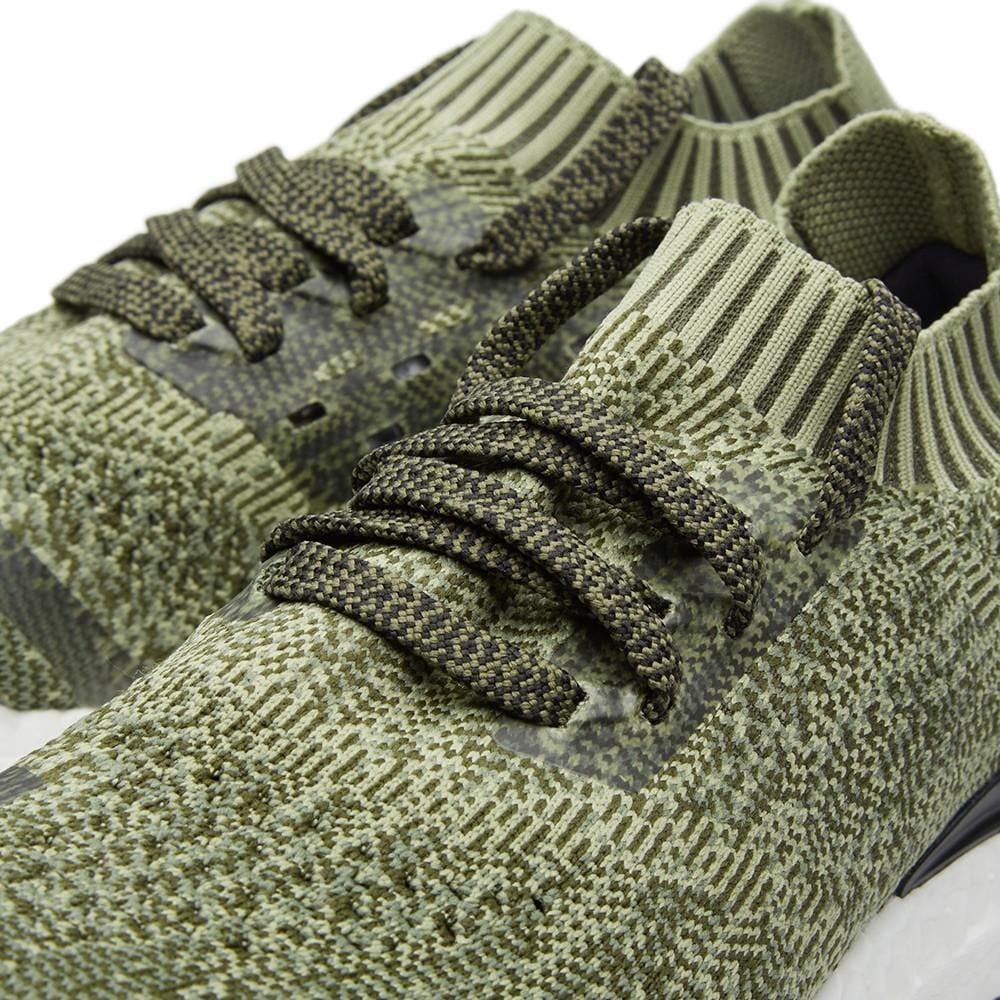 Adidas Ultra Boost Uncaged Khaki — UK 3.5 | EU 36 | US 4 — Lifestyle View