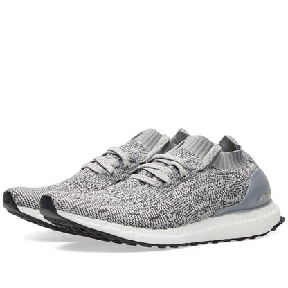 ADIDAS ULTRA BOOST UNCAGED Clear Grey & Solid Grey — UK 3.5 | EU 36 | US 4 — Side View