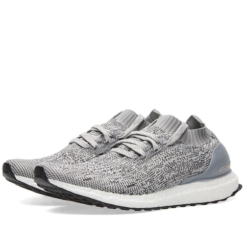 ADIDAS ULTRA BOOST UNCAGED Clear Grey & Solid Grey — UK 3.5 | EU 36 | US 4 — Side View