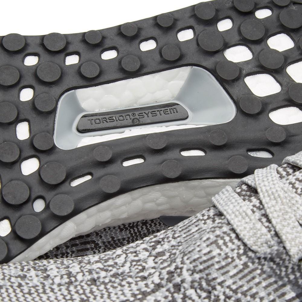 ADIDAS ULTRA BOOST UNCAGED Clear Grey & Solid Grey — UK 3.5 | EU 36 | US 4 — Top View