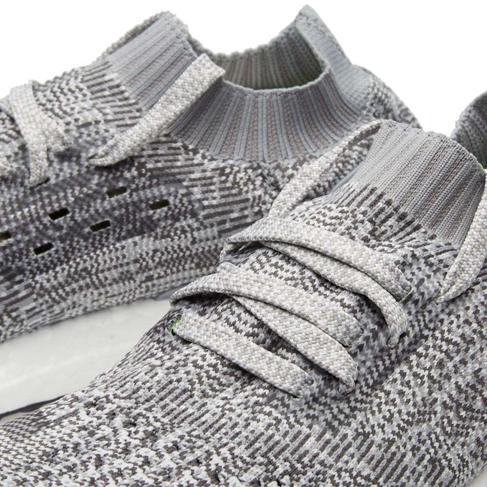 ADIDAS ULTRA BOOST UNCAGED Clear Grey & Solid Grey — UK 3.5 | EU 36 | US 4 — Detail View