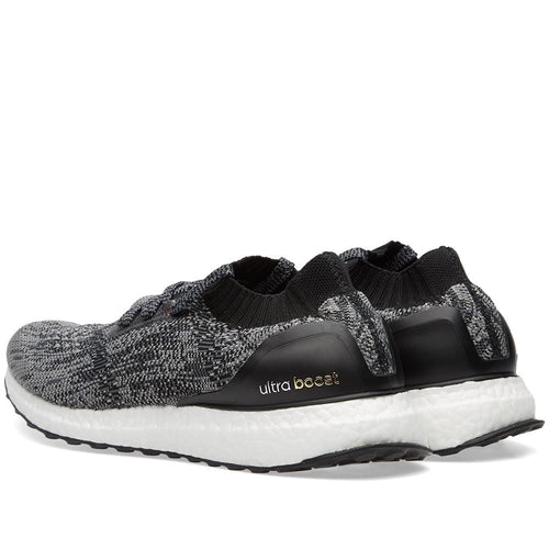 ADIDAS ULTRA BOOST UNCAGED M Core Black & Solid Grey — UK 3.5 | EU 36 | US 4 — Side View