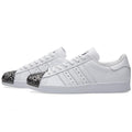 Adidas Women's Superstar Metal Toe W "White & Black" — UK 3.5 | EU 36 | US 4 — Front View