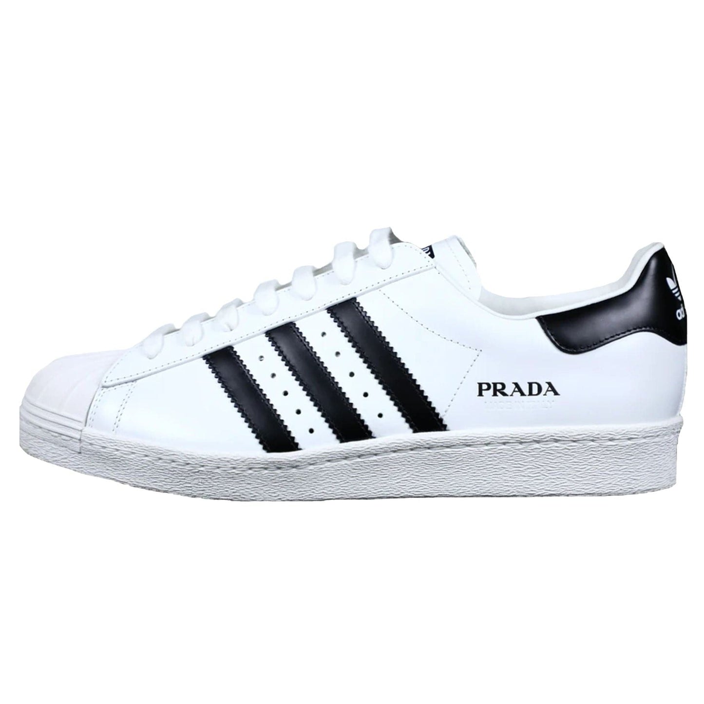 Prada x Superstar 'White Black' — UK 3.5 | EU 36 | US 4 — Front View