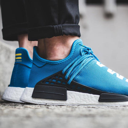 PHARRELL WILLIAMS X ADIDAS HU HUMAN RACE NMD - BLUE — UK 3.5 | EU 36 | US 4 — Alternate View 8