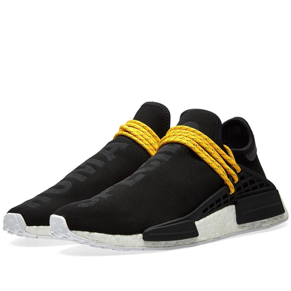 Pharrell Williams x adidas Originals NMD Human Race  Black — UK 3.5 | EU 36 | US 4 — Side View