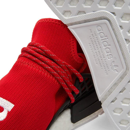 Pharrell Williams x adidas NMD HU  Scarlet — UK 3.5 | EU 36 | US 4 — Detail View