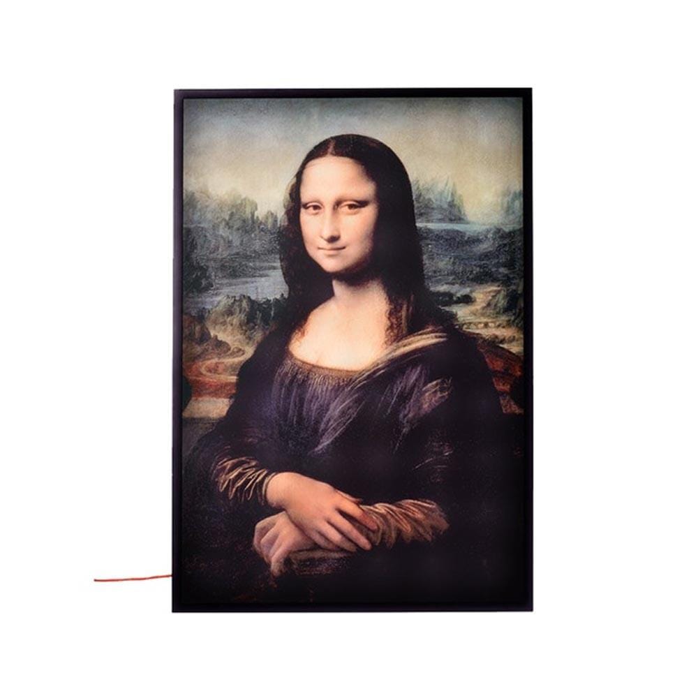Virgil Abloh x IKEA MARKERAD "MONA LISA" Backlit Artwork Multicolor — Front View