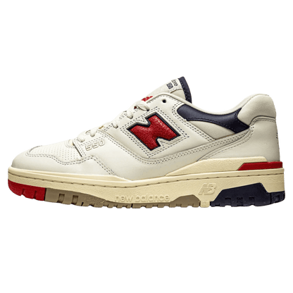 Aimé Leon Dore x New Balance 550 ‘Red Navy’ — UK 3.5 | EU 36 | US 4 — Front View