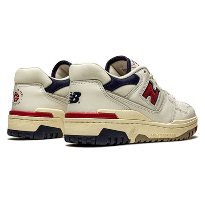 Aimé Leon Dore x New Balance 550 ‘Red Navy’ — UK 3.5 | EU 36 | US 4 — Top View