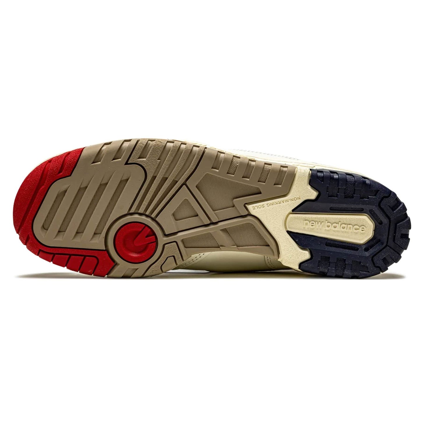 Aimé Leon Dore x New Balance 550 ‘Red Navy’ — UK 3.5 | EU 36 | US 4 — Back View