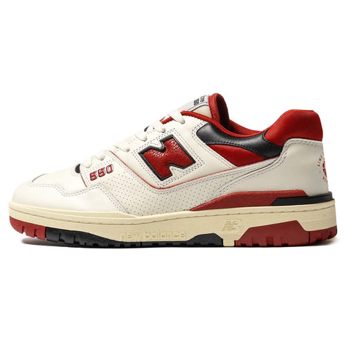 Aimé Leon Dore x New Balance 550 'Red' — UK 3.5 | EU 36 | US 4 — Side View
