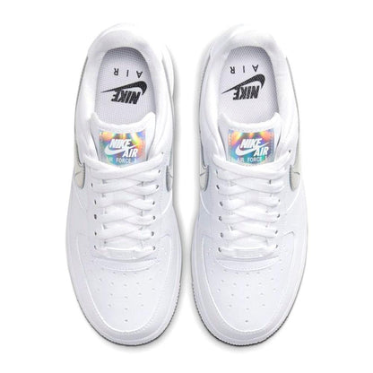 Nike Air Force 1 Iridescent White (W) — UK 2.5 | EU 35.5 | US 5 — Back View