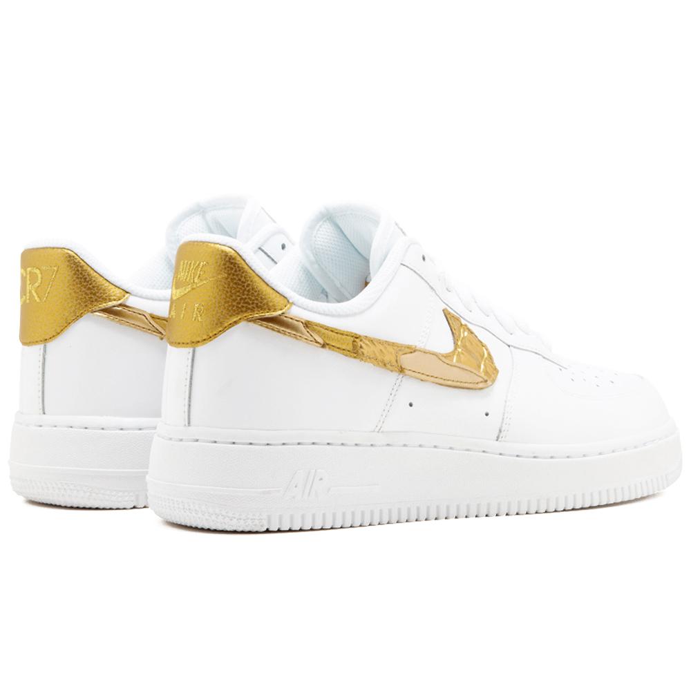 Nike Air Force 1 07 CR7 Golden Patchwork — UK 3 | EU 35.5 | US 3.5 — Back View