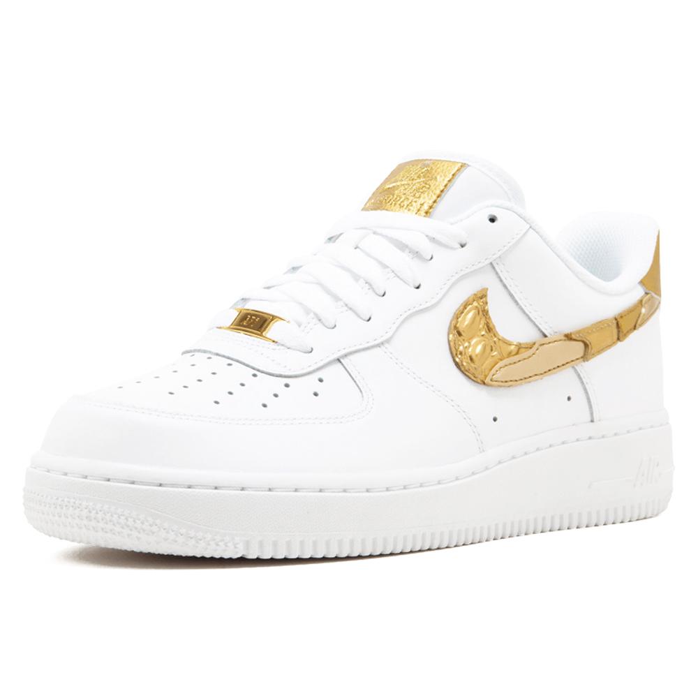 Nike Air Force 1 07 CR7 Golden Patchwork — UK 3 | EU 35.5 | US 3.5 — Top View