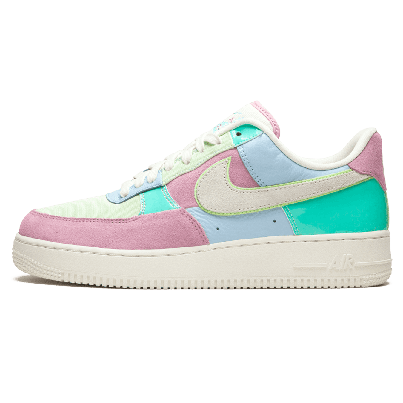 Nike Air Force 1 Low 'Spring Patchwork' 2018 — UK 3 | EU 35.5 | US 3.5 — Front View