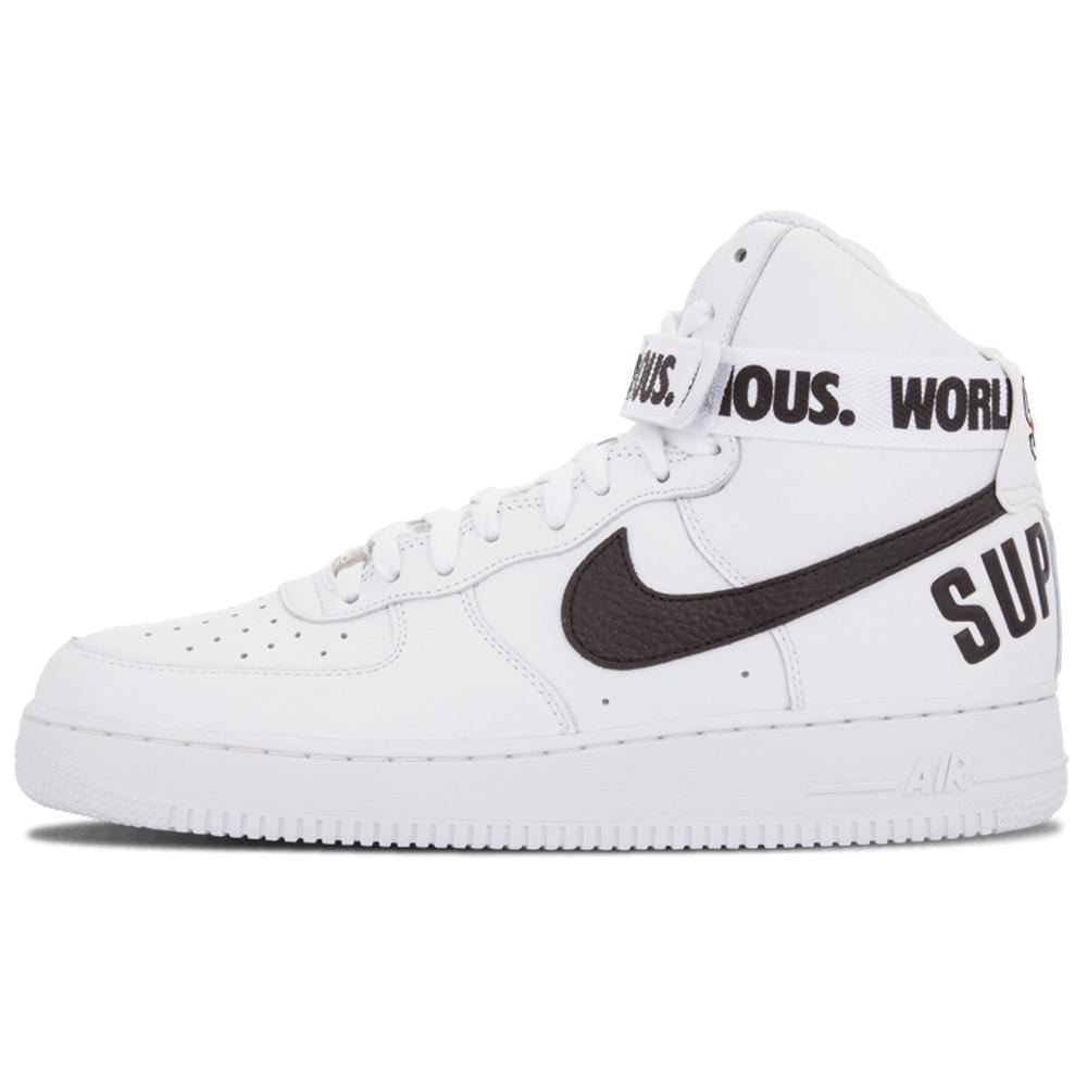 Nike Air Force 1 High Supreme SP White — UK 3 | EU 35.5 | US 3.5 — Front View