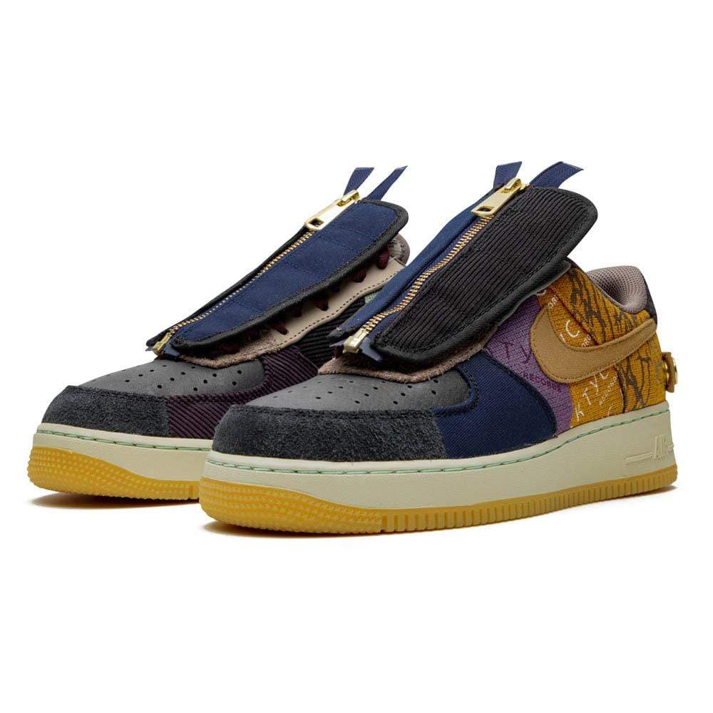 Travis Scott x Air Force 1 Low 'Cactus Jack' — UK 3 | EU 35.5 | US 3.5 — Side View