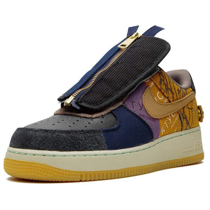 Travis Scott x Air Force 1 Low 'Cactus Jack' — UK 3 | EU 35.5 | US 3.5 — Top View