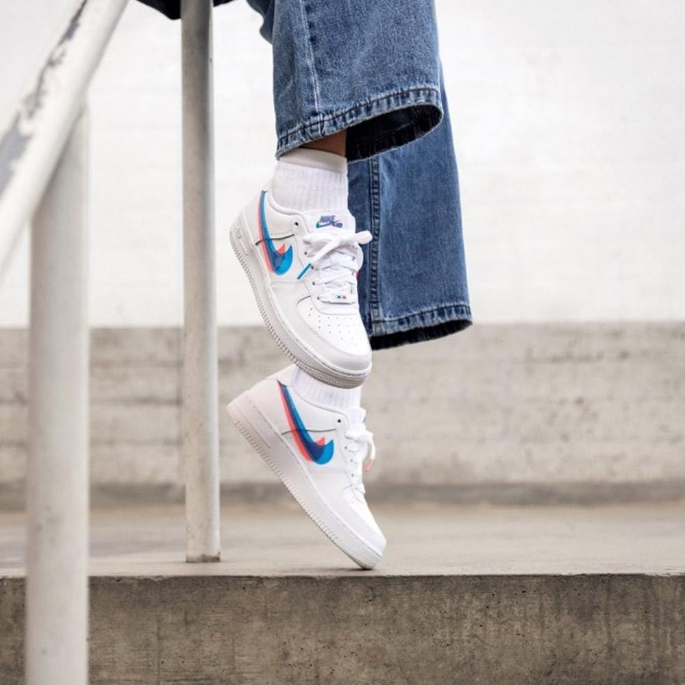 Nike Air Force 1 LV8 KSA GS '3D Glasses' — UK 13.5 | EU 32 | US 1Y — Lifestyle View