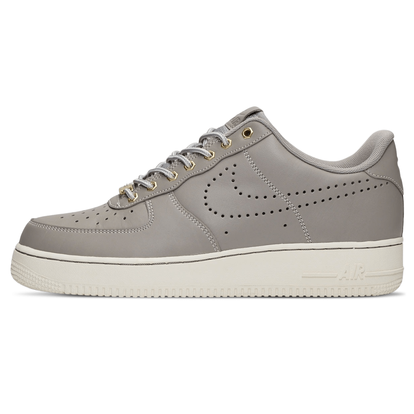 Nike Air Force 1 '07 LV8 'Medium Grey' — UK 3 | EU 35.5 | US 3.5 — Front View