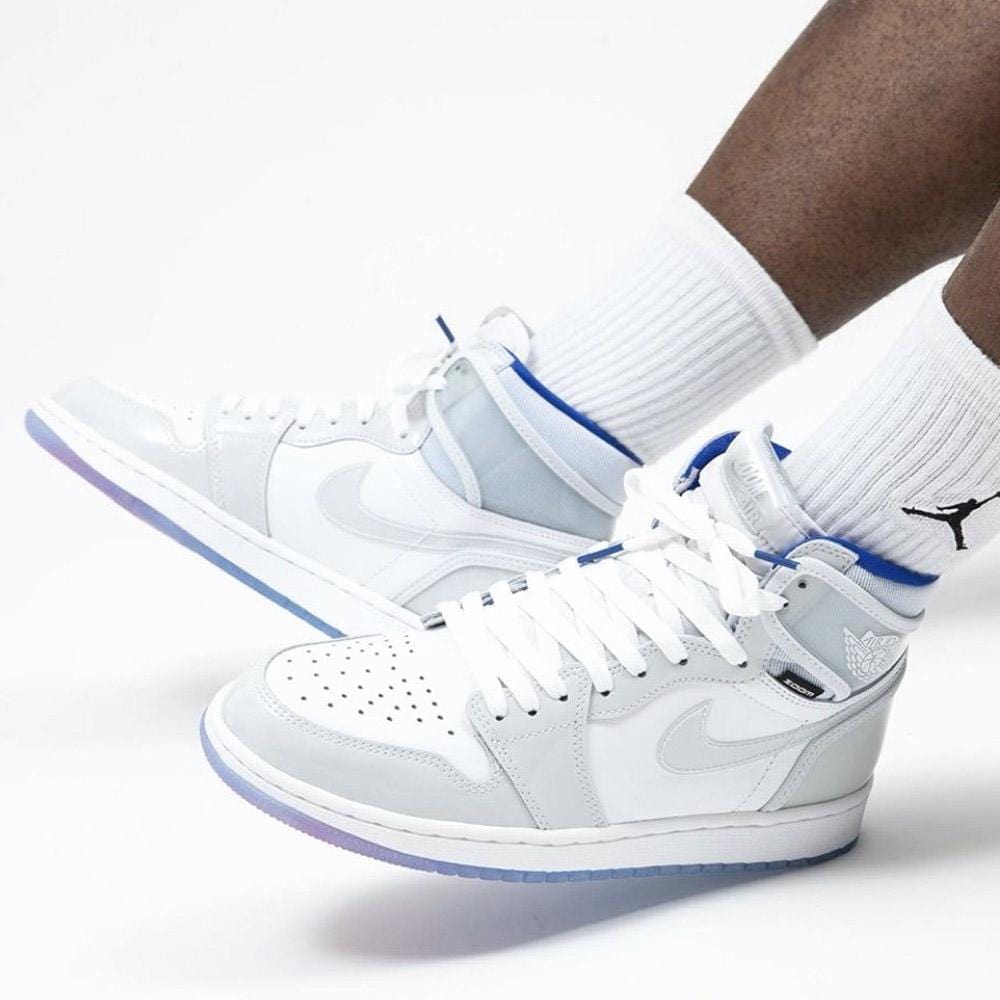 Air Jordan 1 High Zoom 'Racer Blue' — UK 3 | EU 35.5 | US 3.5 — Lifestyle View