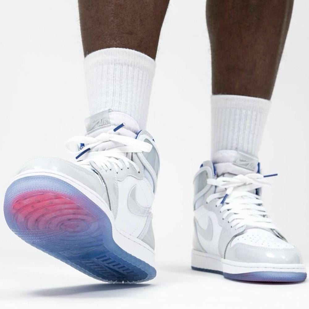 Air Jordan 1 High Zoom 'Racer Blue' — UK 3 | EU 35.5 | US 3.5 — Alternate View 9