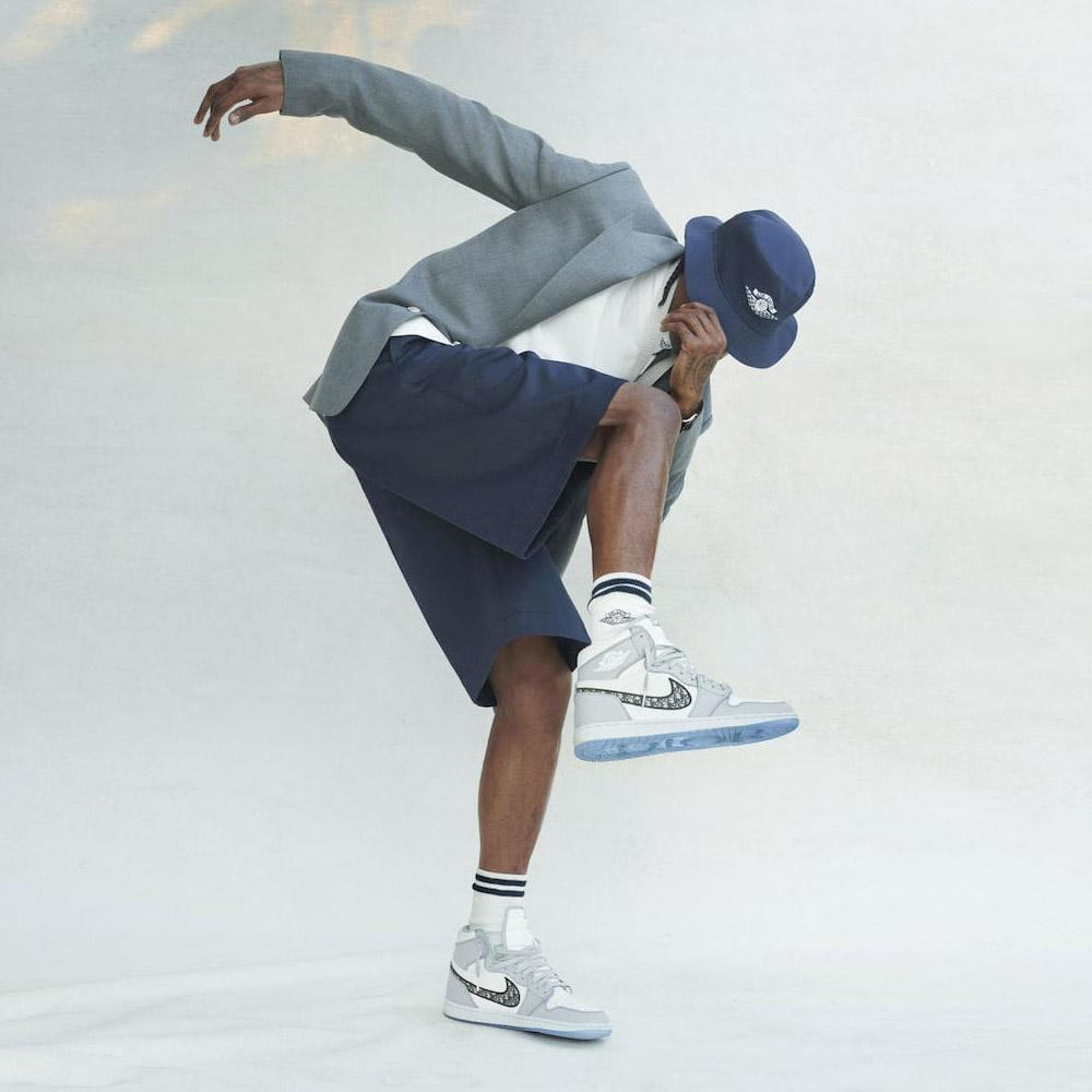 Dior x Air Jordan 1 High — UK 3 | EU 35.5 | US 3.5 — Alternate View 12