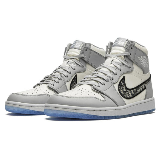 Dior x Air Jordan 1 High — UK 3 | EU 35.5 | US 3.5 — Side View