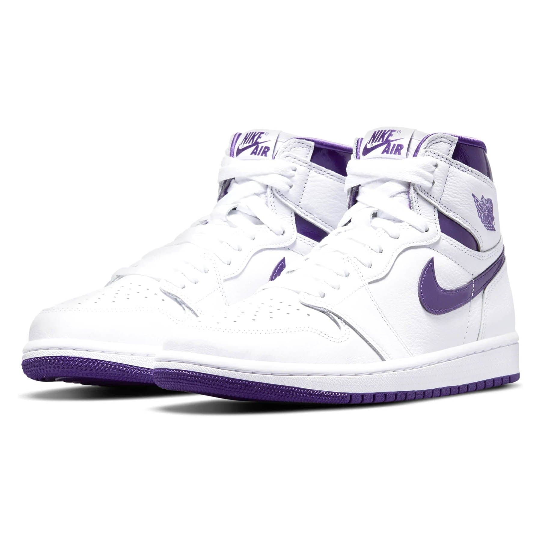 Air Jordan 1 High OG Wmns 'Court Purple' — UK 2.5 | EU 35.5 | US 5 — Side View