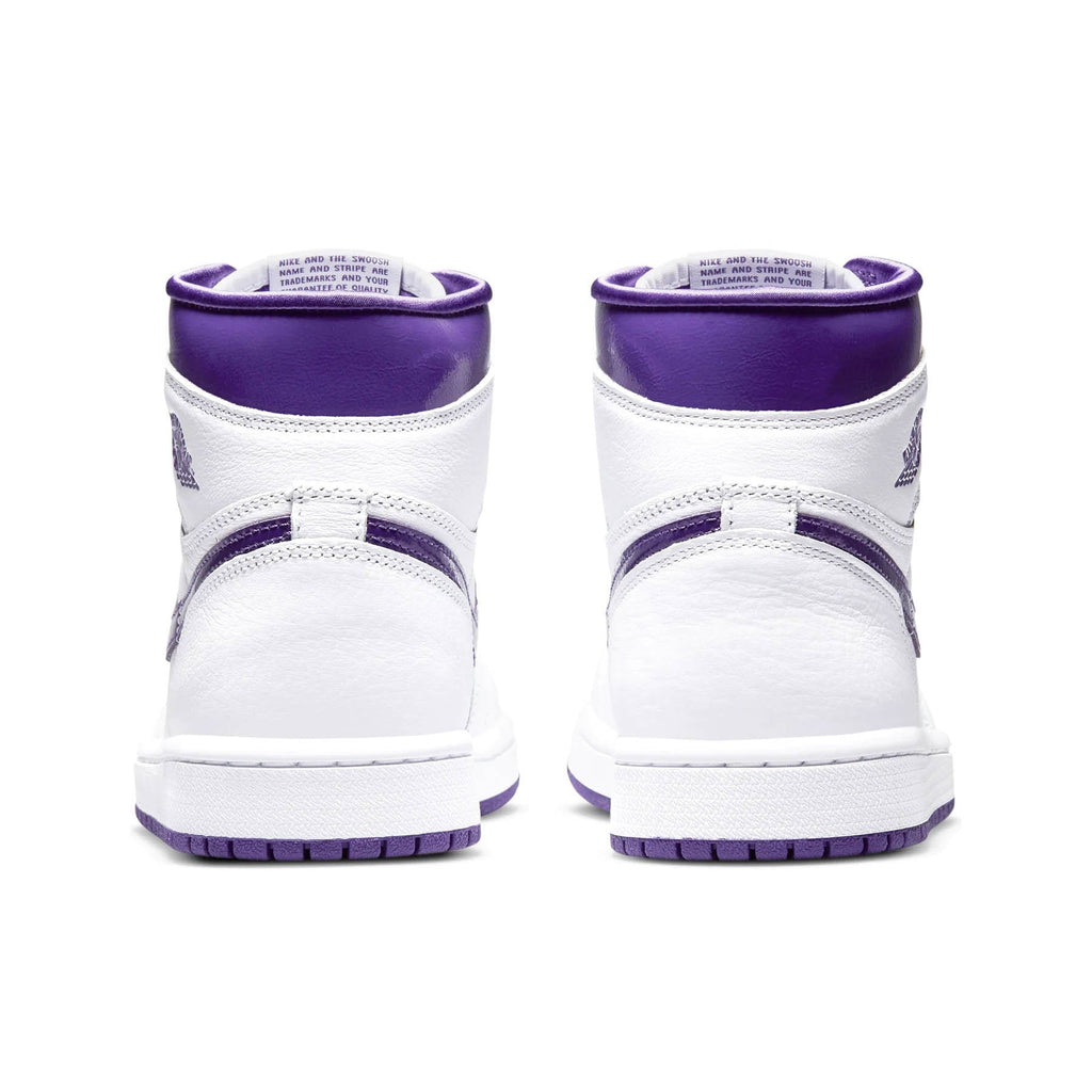 Air Jordan 1 High OG Wmns 'Court Purple' — UK 2.5 | EU 35.5 | US 5 — Top View
