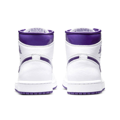 Air Jordan 1 High OG Wmns 'Court Purple' — UK 2.5 | EU 35.5 | US 5 — Top View
