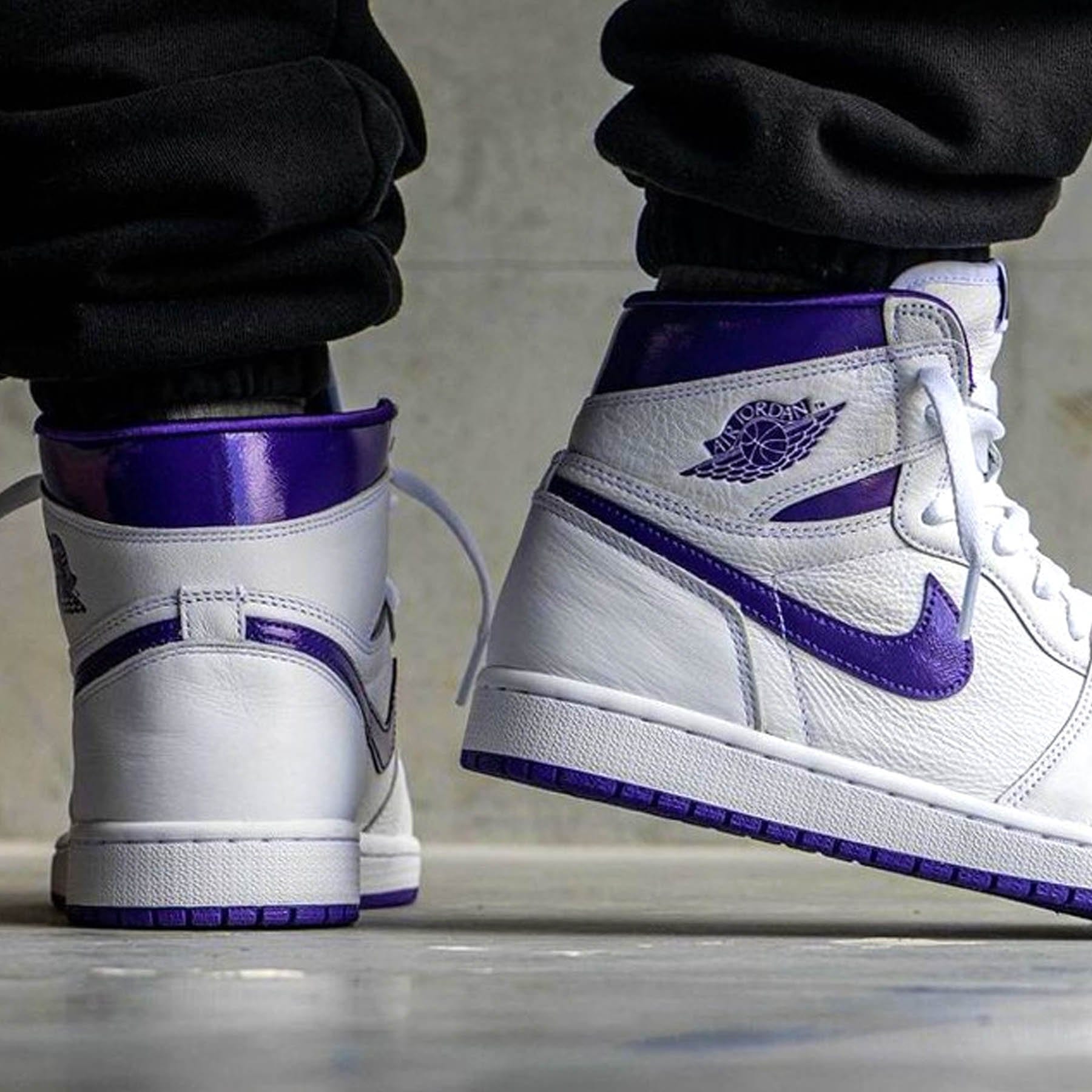Air Jordan 1 High OG Wmns 'Court Purple' — UK 2.5 | EU 35.5 | US 5 — Alternate View 7