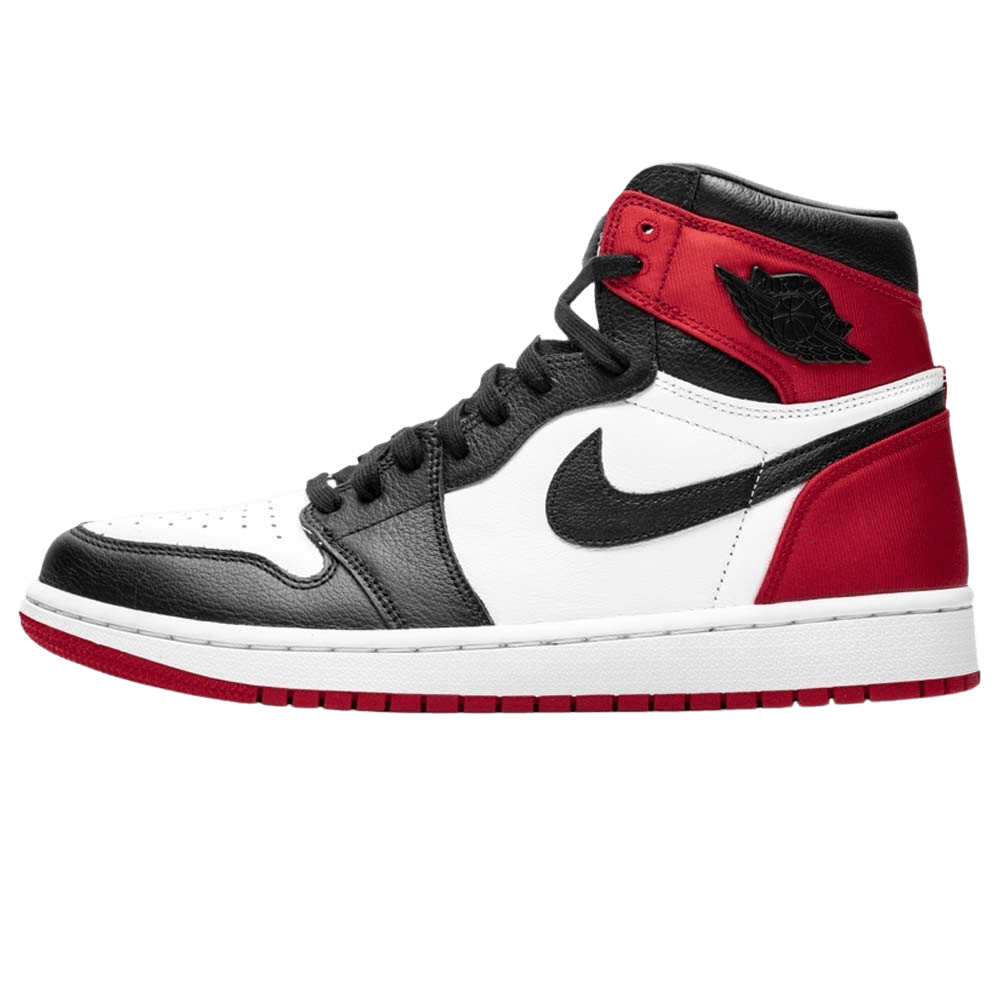 Air Jordan 1 Wmns Retro High 'Satin Black Toe' — UK 2.5 | EU 35.5 | US 5 — Front View