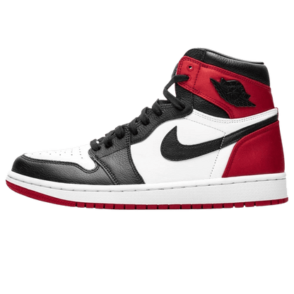 Air Jordan 1 Wmns Retro High 'Satin Black Toe' — UK 2.5 | EU 35.5 | US 5 — Front View