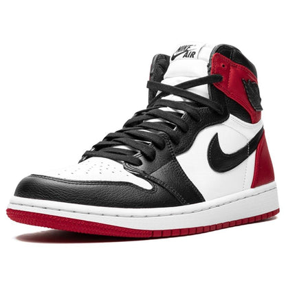 Air Jordan 1 Wmns Retro High 'Satin Black Toe' — UK 2.5 | EU 35.5 | US 5 — Detail View