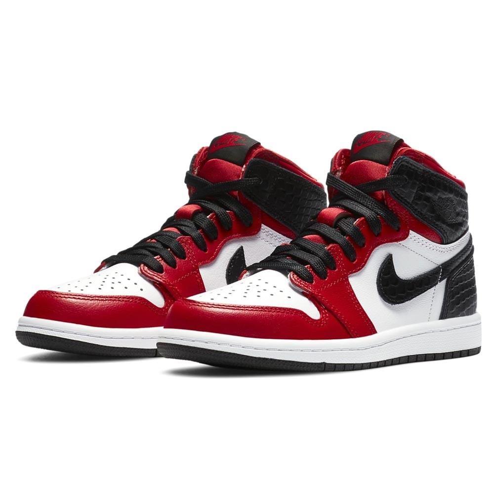 Air Jordan 1 Retro High OG PS 'Satin Red' — UK 0C | EU 15 | US 0C — Back View