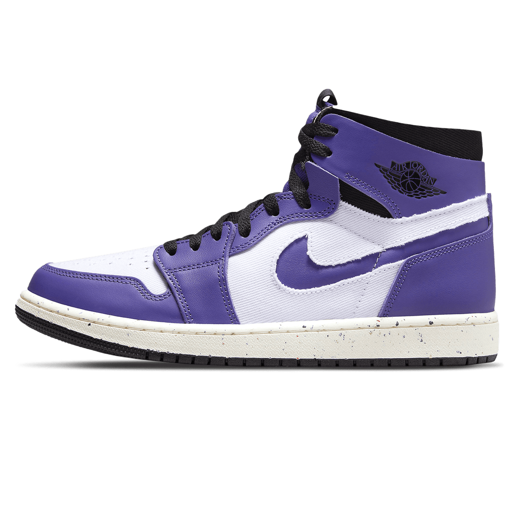 Air Jordan 1 High Zoom Comfort 'Crater Purple' — UK 3 | EU 35.5 | US 3.5 — Front View