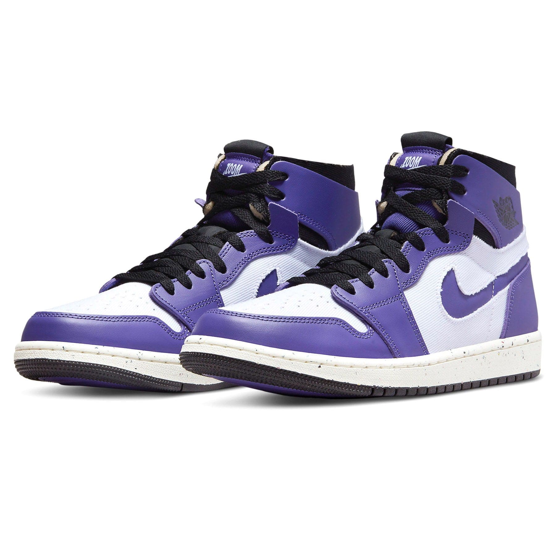 Air Jordan 1 High Zoom Comfort 'Crater Purple' — UK 3 | EU 35.5 | US 3.5 — Side View