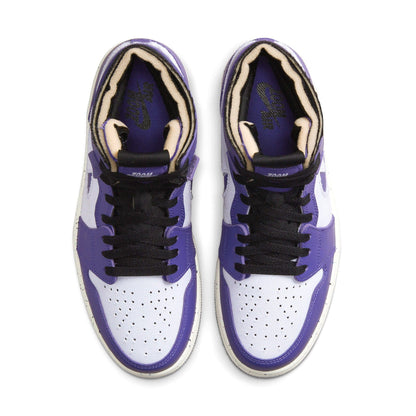 Air Jordan 1 High Zoom Comfort 'Crater Purple' — UK 3 | EU 35.5 | US 3.5 — Back View