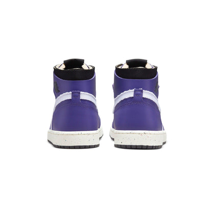 Air Jordan 1 High Zoom Comfort 'Crater Purple' — UK 3 | EU 35.5 | US 3.5 — Top View