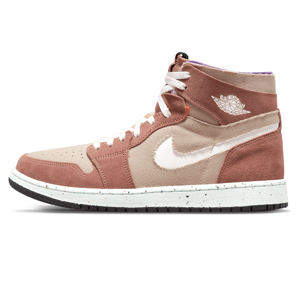 Air Jordan 1 High Zoom Comfort 'Fossil Stone' — UK 3 | EU 35.5 | US 3.5 — Front View