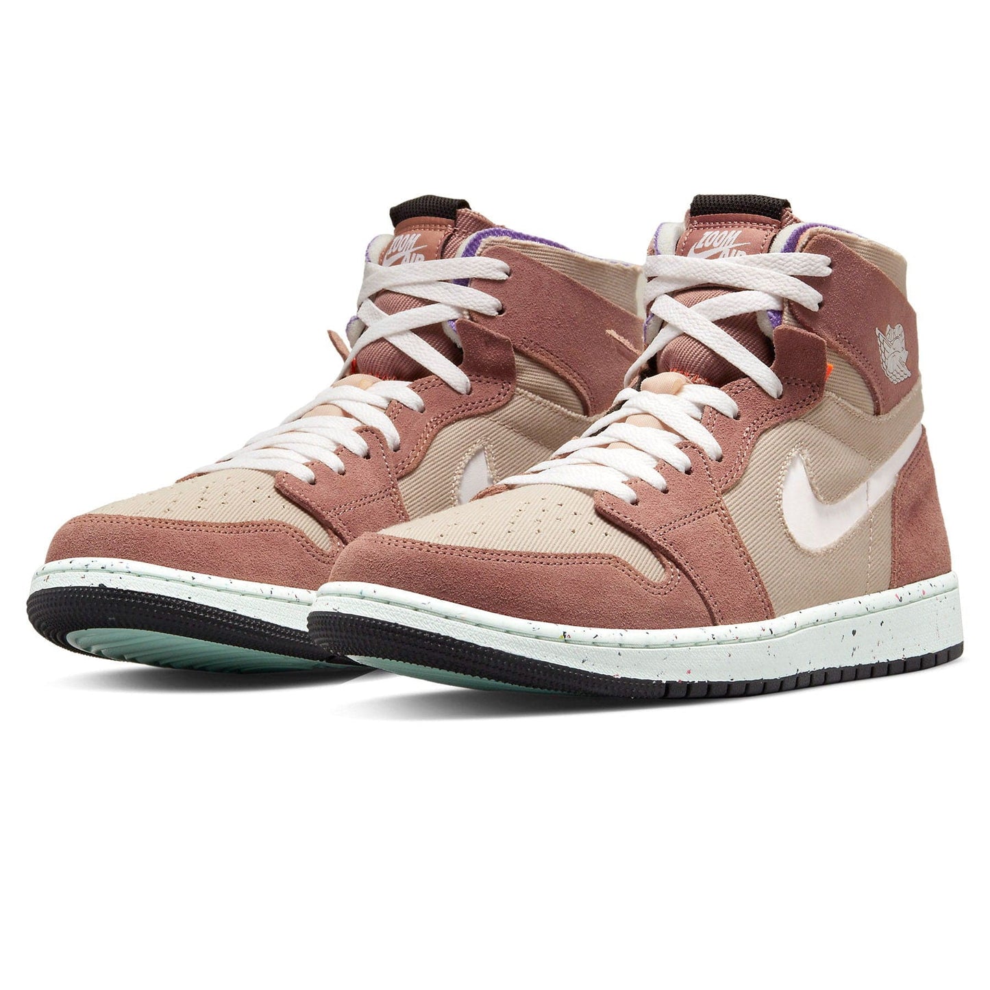 Air Jordan 1 High Zoom Comfort 'Fossil Stone' — UK 3 | EU 35.5 | US 3.5 — Side View