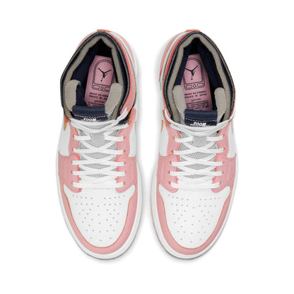 Air Jordan 1 High Zoom Wmns 'Pink Glaze' — UK 2.5 | EU 35.5 | US 5 — Back View