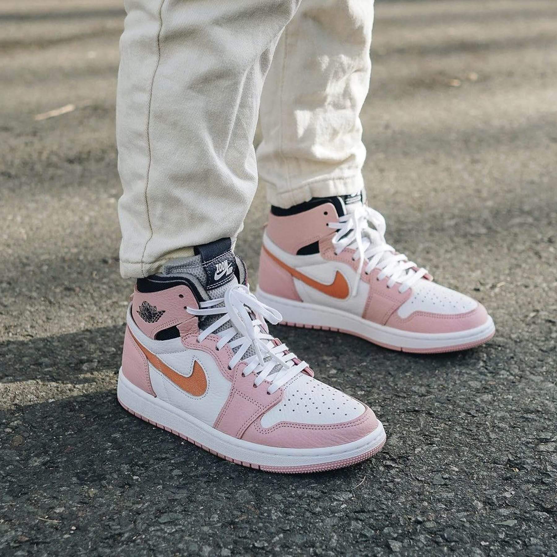 Air Jordan 1 High Zoom Wmns 'Pink Glaze' — UK 2.5 | EU 35.5 | US 5 — Alternate View 8