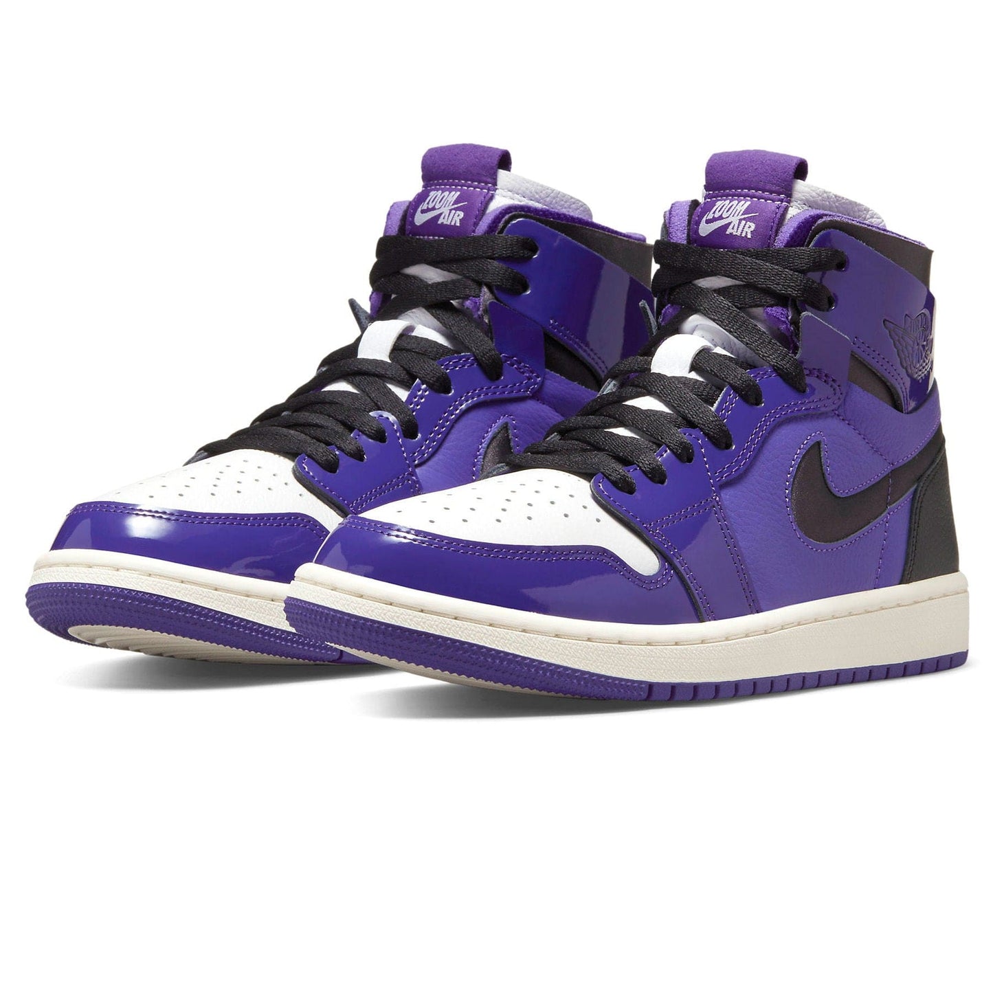 Air Jordan 1 Zoom Comfort Wmns 'Court Purple Patent' — UK 3 | EU 36 | US 5.5 — Side View