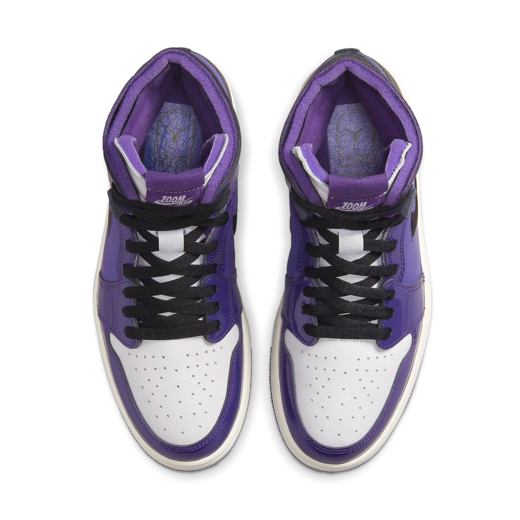 Air Jordan 1 Zoom Comfort Wmns 'Court Purple Patent' — UK 3 | EU 36 | US 5.5 — Back View